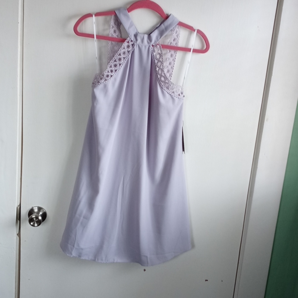 NWT Lulu's Halter Swing Dress